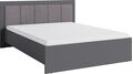 Lova Smart SR6 160x200 pilka, Artisan ąžuolas, Sonomos ąžuolas su patalynės dėže ir metaliniu grotelių rėmu