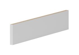 šoninė cokolinė plokštė 540 × 100 mm balta