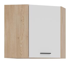 Pakabinama kampinė spintelė Pati PK09 balta spalva