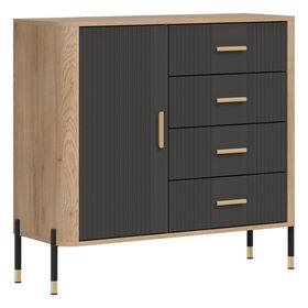 Komoda DT08 – modernus baldas su soft-close mechanizmais Komoda DT08 – modernus baldas su soft-close mechanizmais