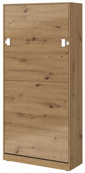 Viengulė lova Index 19, montuojama prie sienos, LMDP, 90x200 cm, įvairių spalvų.