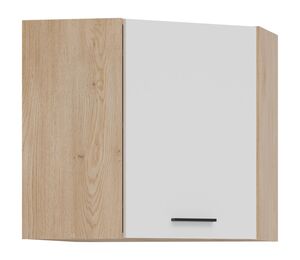 Pakabinama kampinė spintelė Pati PK09 balta spalva