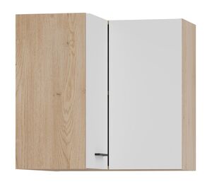 Pakabinama kampinė spintelė Pati PK10 balta spalva