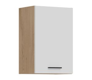 pakabinama virtuvės spintelė Pati PK03 balta su ąžuolo korpusu