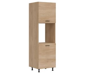 pastatoma aukšta spintelė orkaitei Pati PK24 ąžuolas Cremona Torro 60 cm