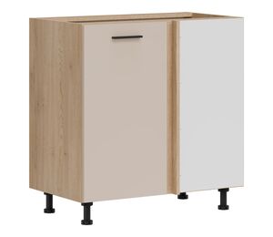 pastatoma kampinė virtuvės spintelė Pati PK22 kašmyro spalvos virtuvės modulis