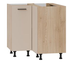 pastatoma kampinė virtuvės spintelė Pati PK23 kašmyro spalvos virtuvės modulis