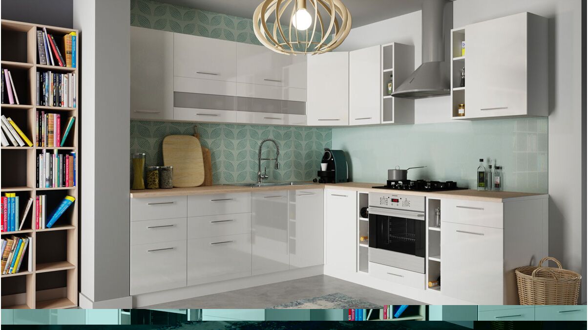 Pakabinama spintelė Tiffany T10/G80W - Image 5