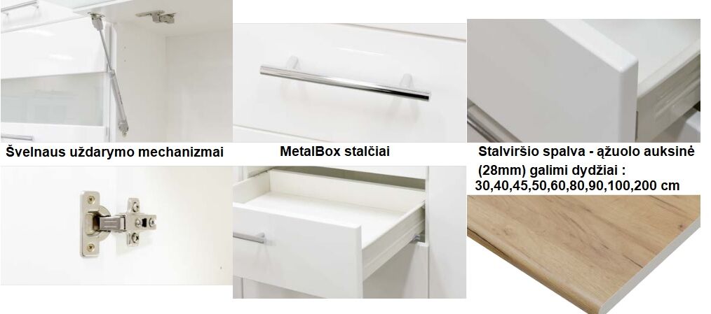 Pastatoma spintelė Tiffany T19/D60 - Image 6