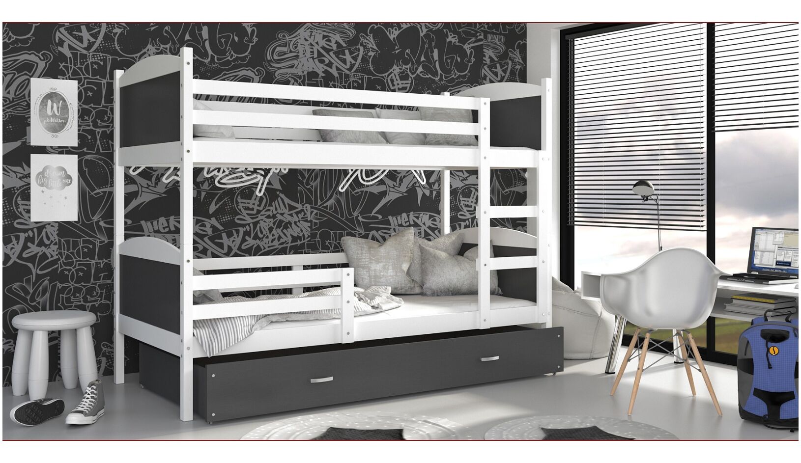 Dviaukštė lova Mateusz 80x190 - Image 17