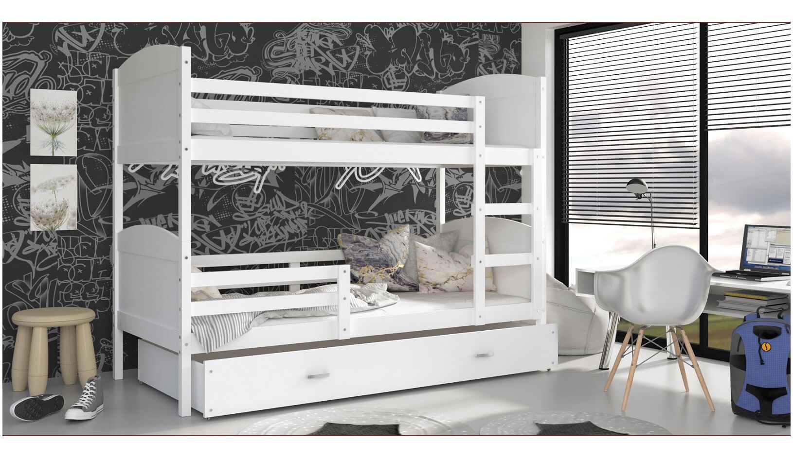 Dviaukštė lova Mateusz 80x190 - Image 20