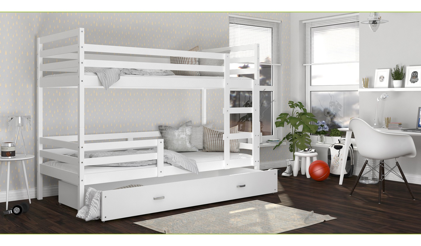 Dviaukštė lova Jacek 90x200 - Image 2