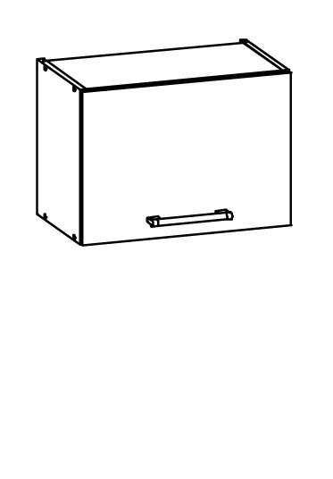 Pakabinama spintelė Modena MD6/G50o