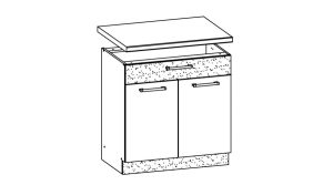 Pastatoma spintelė Modena MD20/D80S1