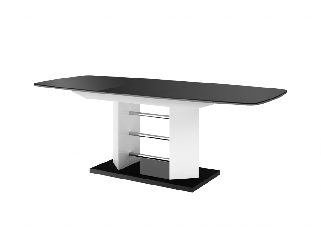 Balta   juoda blizgi