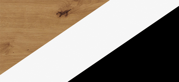 Artisan ąžuolas   balta   juoda