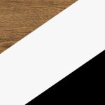 Burgundijos ąžuolas   balta   juoda