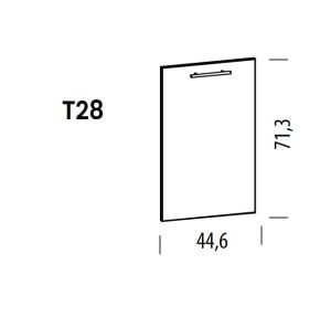 Durelės indaplovei Tiffany T28