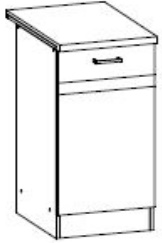 Pastatoma spintelė Eliza EZ10/D40