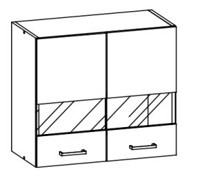 Pakabinama spintelė Eliza EZ4/G60W