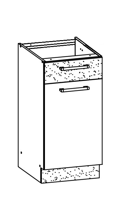 Pastatoma spintelė Modena MD13/D40S1