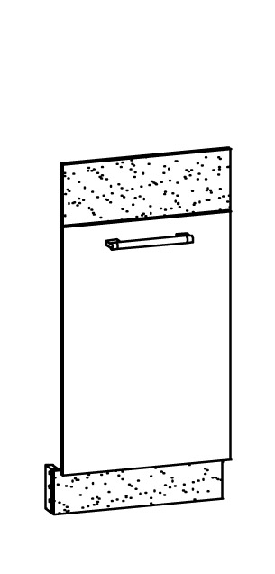 Durelės įmontuojamai indaplovei Modena MD23