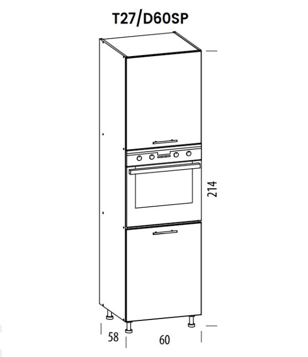 Pastatoma spintelė Tiffany T27/D60SP