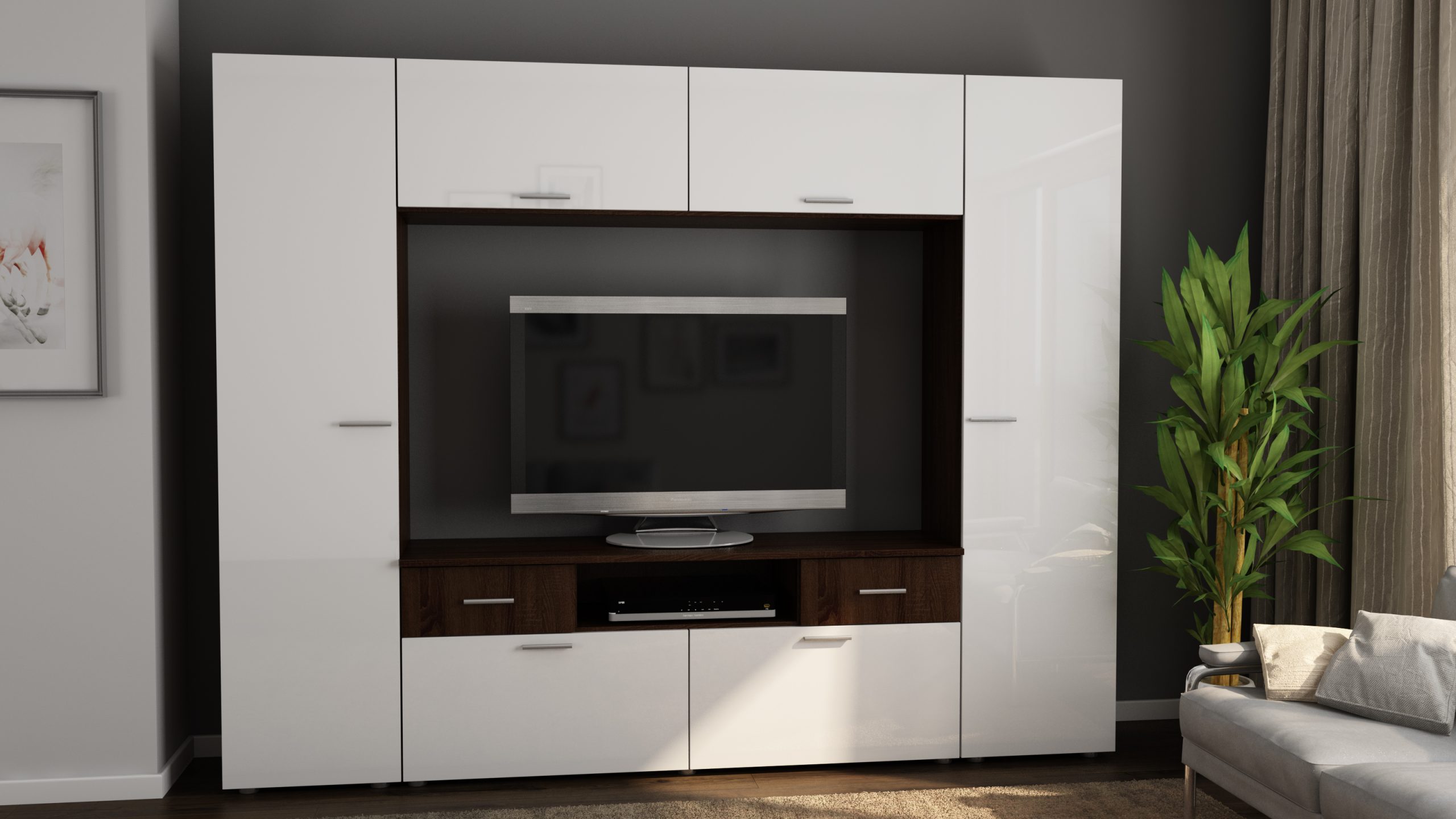 Sonomos tamsi balta blizgi