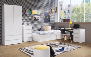 Vaikų kambario komplektas Cosmo A