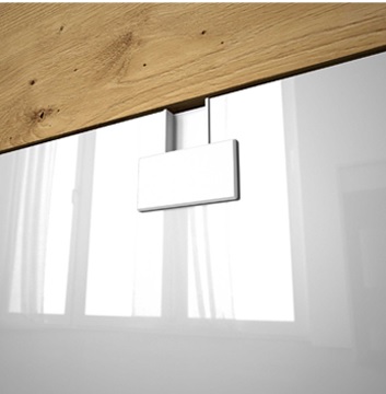 Artisan ąžuolas   balta blizgi