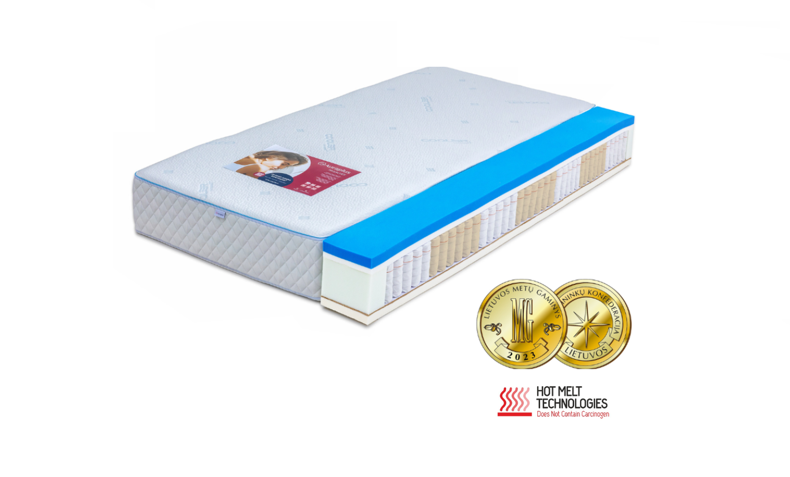 Multipocket čiužinys Venecija