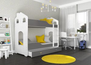 Dviaukštė lova Dominik Domek 80x160