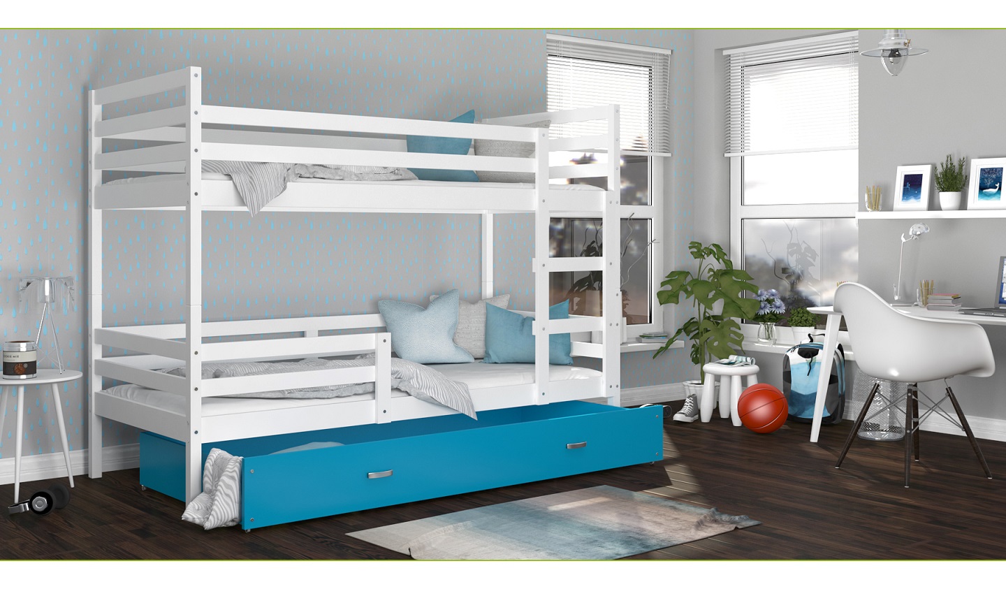 Dviaukštė lova Jacek 80x160 - Image 11