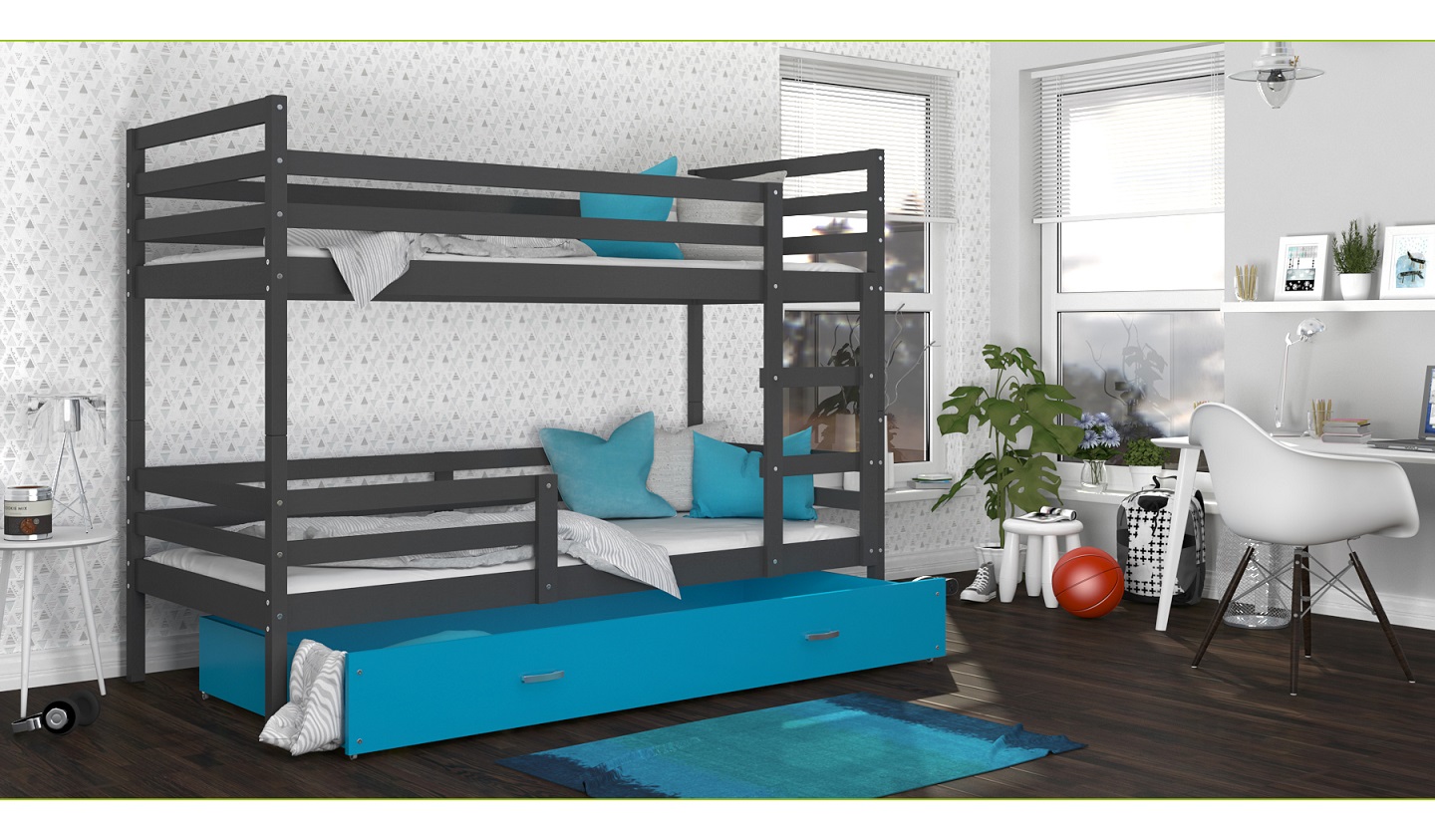 Dviaukštė lova Jacek 80x160 - Image 5