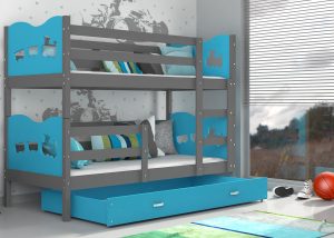 Dviaukštė lova Max 80x160