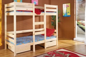 Dviaukštė lova Bartosz