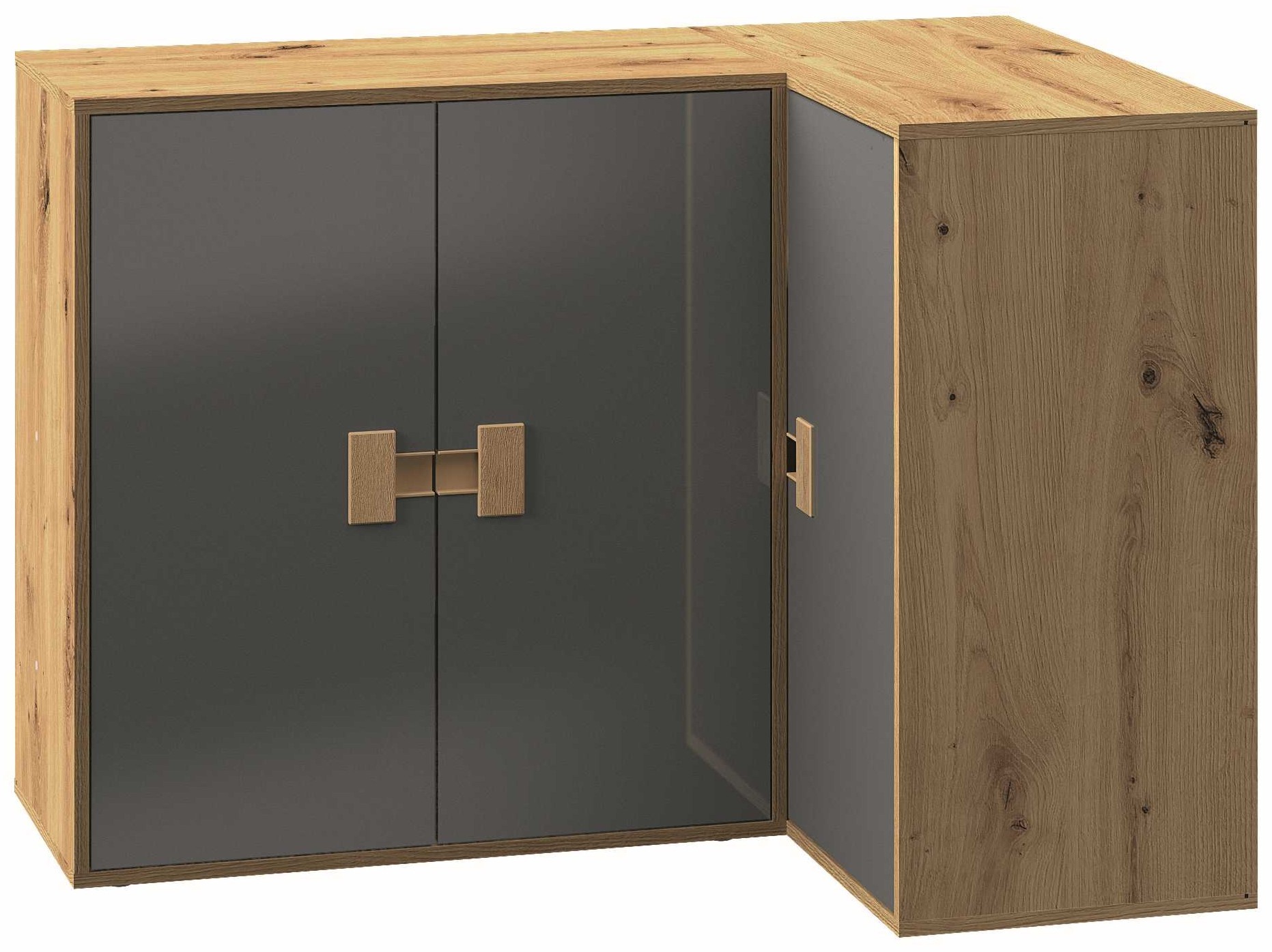 Artisan ąžuolas   pilka blizgi