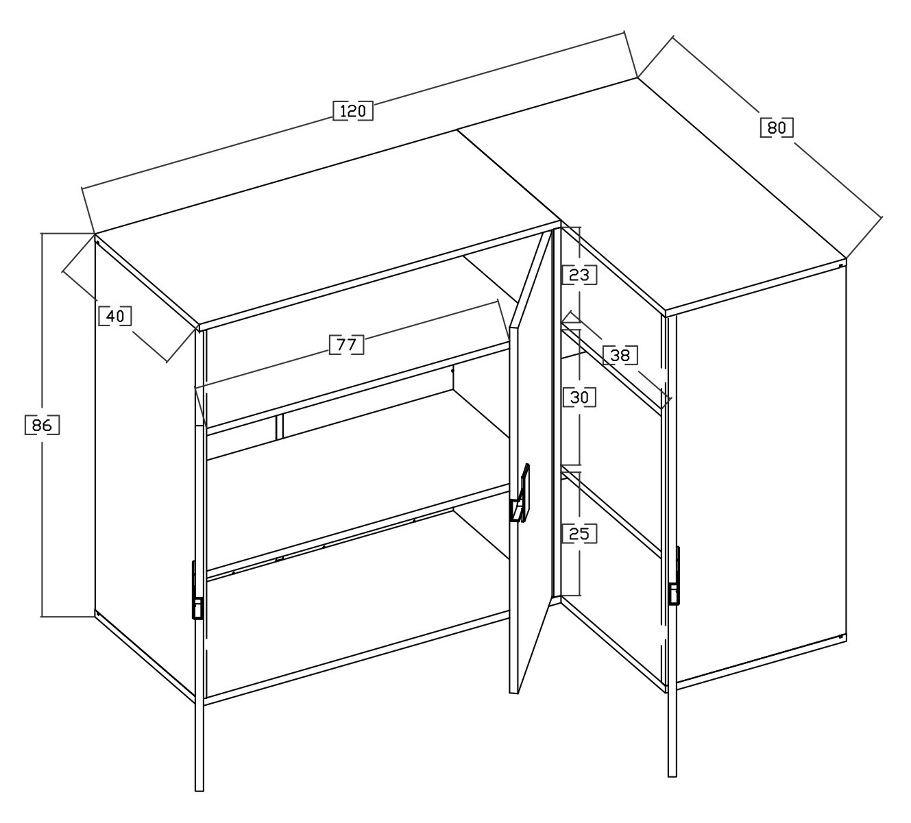 Vaikų kambario komplektas Index C - Image 25