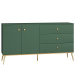 Tamsi žalia auksinė