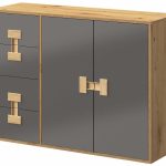 Artisan ąžuolas pilka blizgi