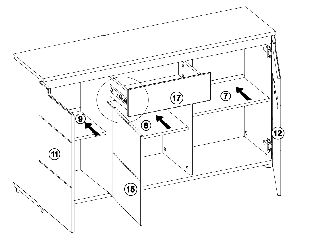 Komoda Prisco PR3 - Image 2