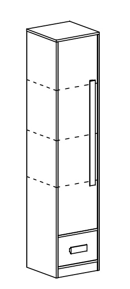 Vaikų kambario komplektas Guliver C - Image 11