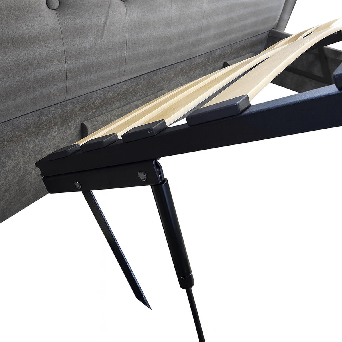 Lova Imperija su patalynės dėže ir metalinėmis grotelėmis - Image 14