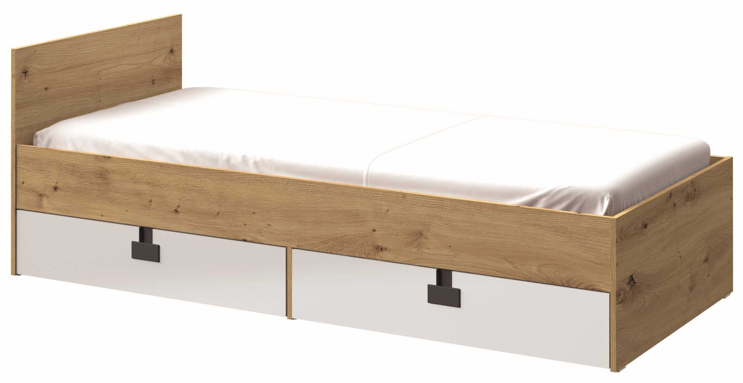 Artisan ąžuolas   balta blizgi