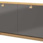 Artisan ąžuolas pilka blizgi