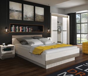 Miegamojo komplektas Blanco A