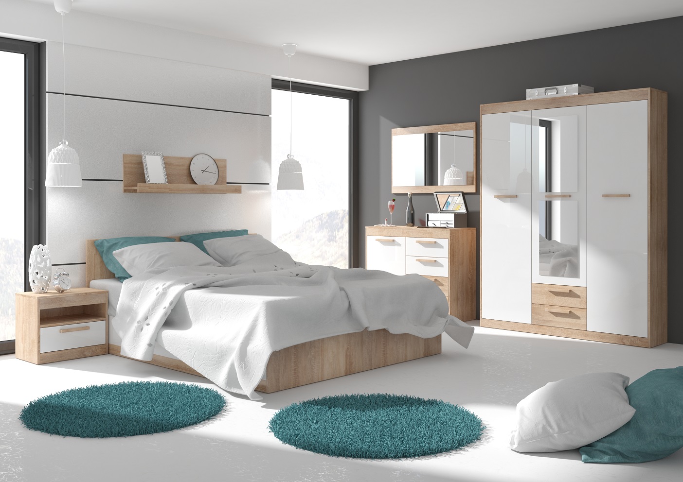 Sonomos šviesi   balta blizgi