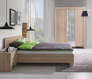 Miegamojo komplektas Cezar (su čiužiniu)