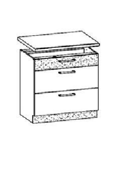 Pastatoma spintelė Modena MD28/D80S3