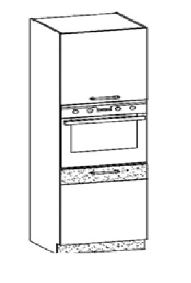 Pastatoma spintelė Modena MD29/D60P